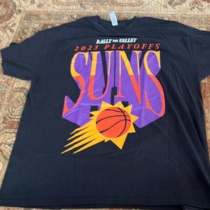 PHOENIX SUNS 2023 PLAYOFFS TEE XL WITH FAN DUEL SLEEVE HIT*